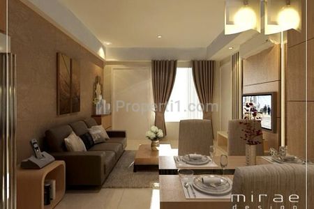 Sewa Apartemen 1 Park Residence Gandaria Jakarta Selatan - 2 BR Fully Furnished