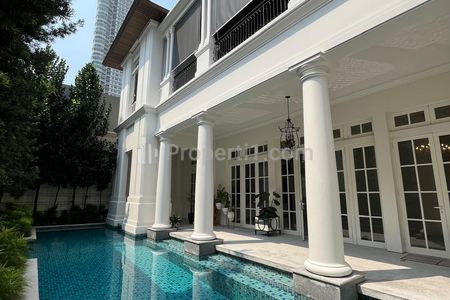 Jual Rumah Mewah Premium Siap Huni di Komplek Menteri Mega Kuningan Jakarta Selatan