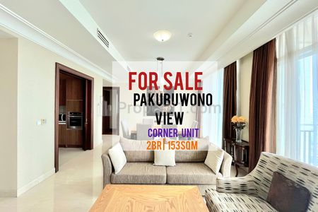 Jual Apartemen Pakubuwono View Tipe 2+1 BR 153sqm, Furnished & Siap Pakai, Best View, Direct Owner 
