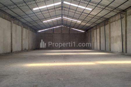 Disewakan Gudang Siap Pakai di Lingkar Timur Kudus