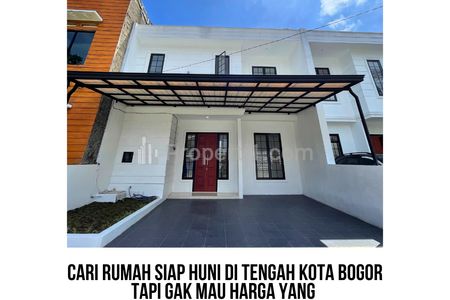 Jual Rumah di Cimanggu Bogor Siap Huni Strategis Harga Rasional, 0812.1714.3588