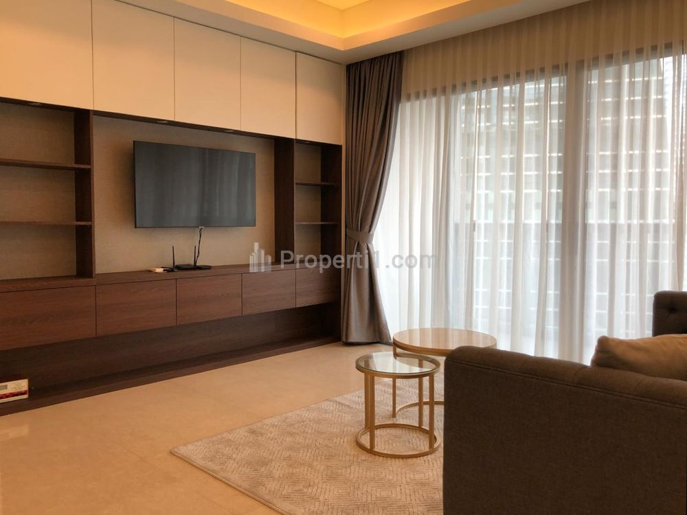 Sewa Apartemen Anandamaya Residence 2+1BR Dekat Stasiun MRT 