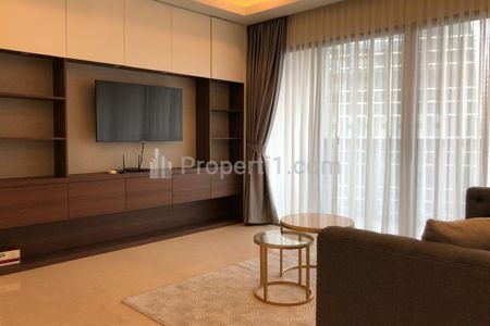 Sewa Apartemen Anandamaya Residence 2+1BR Dekat Stasiun MRT 