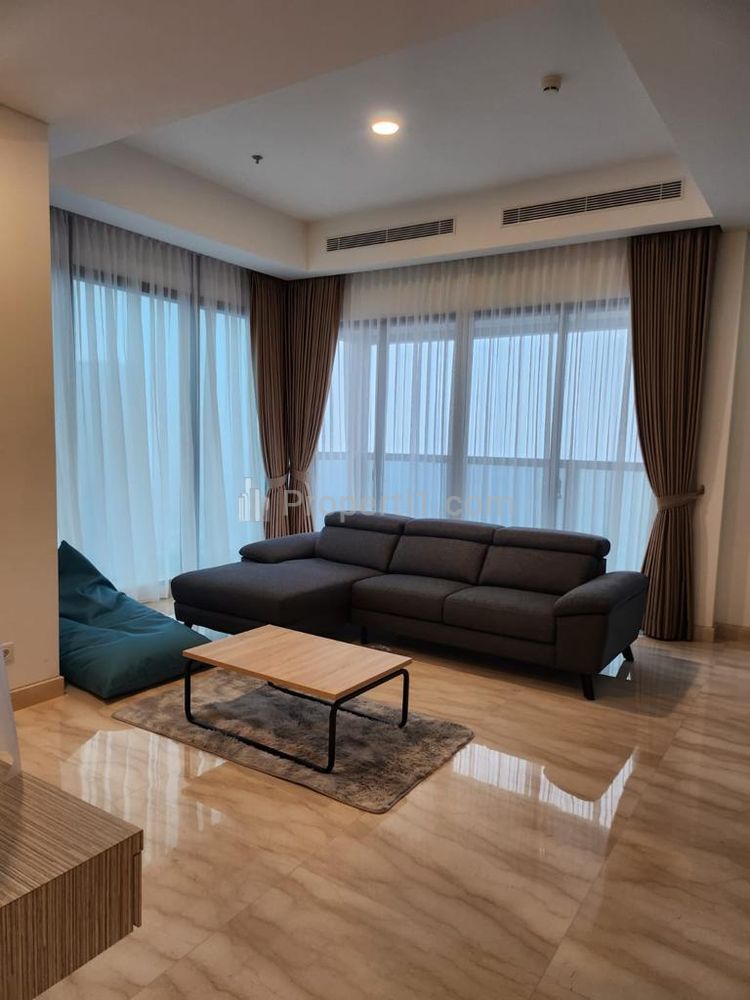 Sewa Apartemen 57 Promenade Tower Sky Tipe 3 BR Good Furnished