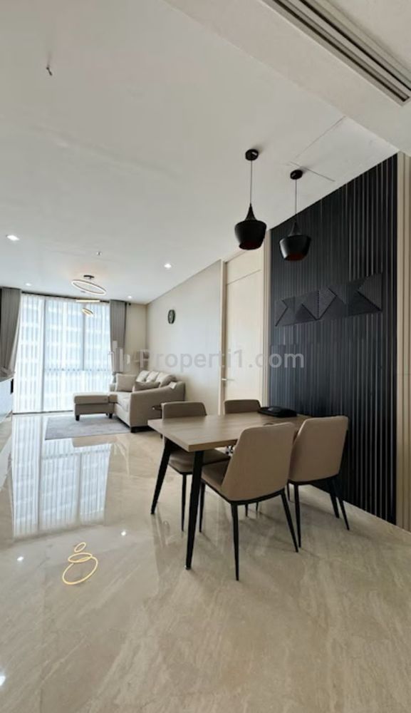 Sewa Apartemen Izzara TB Simatupang Jakarta Selatan 2+1BR Furnished