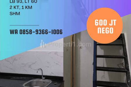 Jual Rumah Bogor Ciomas Laladon Siap Huni 2 Lantai