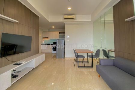 For Rent Apartemen Menteng Park Tower Emerald (Private Lift) - 2 Bedrooms Full Furnished, Dekat TIM, RSCM, Bunda Hospital, dan Kampus UI Salemba