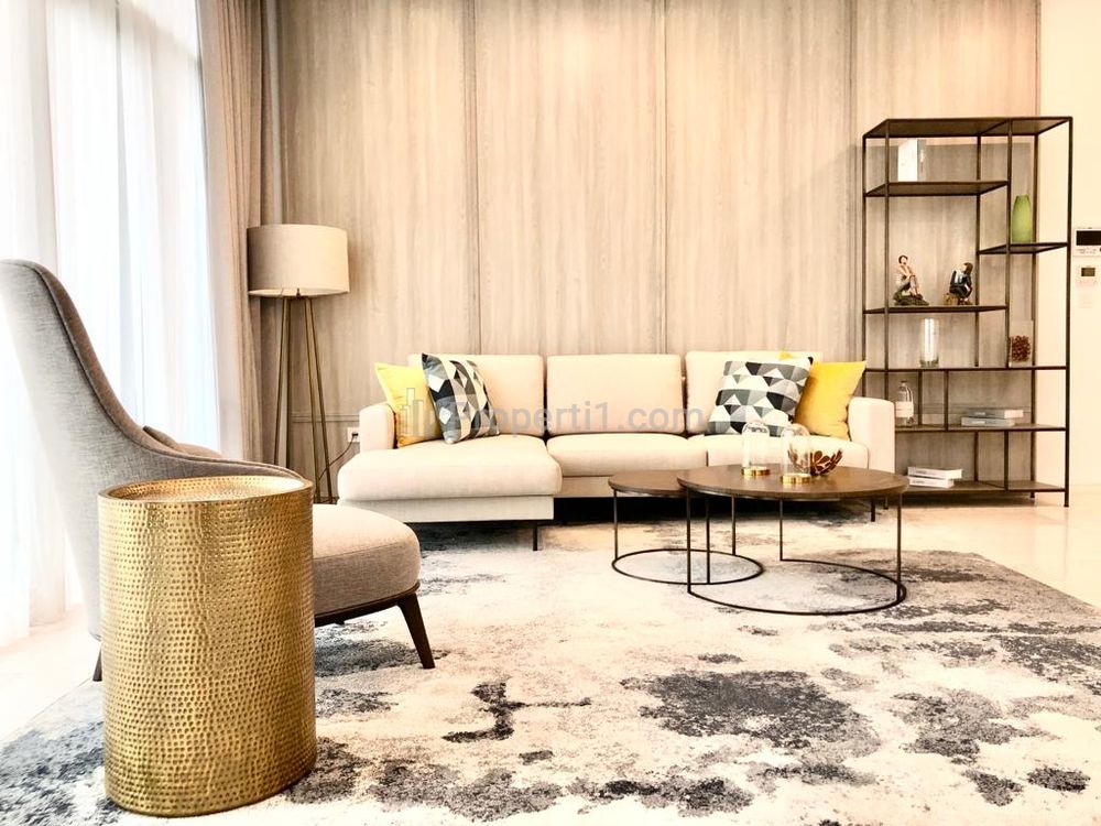 For Rent Luxurious Apartment at Verde Two Strategic Location in South Jakarta - 3+1BR Full Modern Furnished