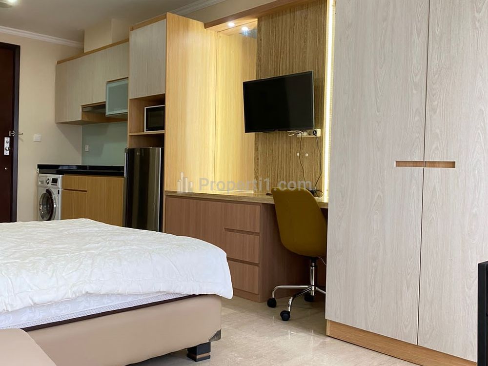 Disewakan Apartment at Menteng Park Modern Minimalist Good Condition - Studio Fully Furnished