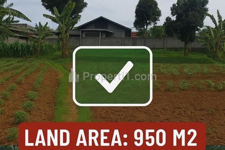 Dijual Tanah di Kemang Bogor (Belakang Workshop/Gudang PT HK)
