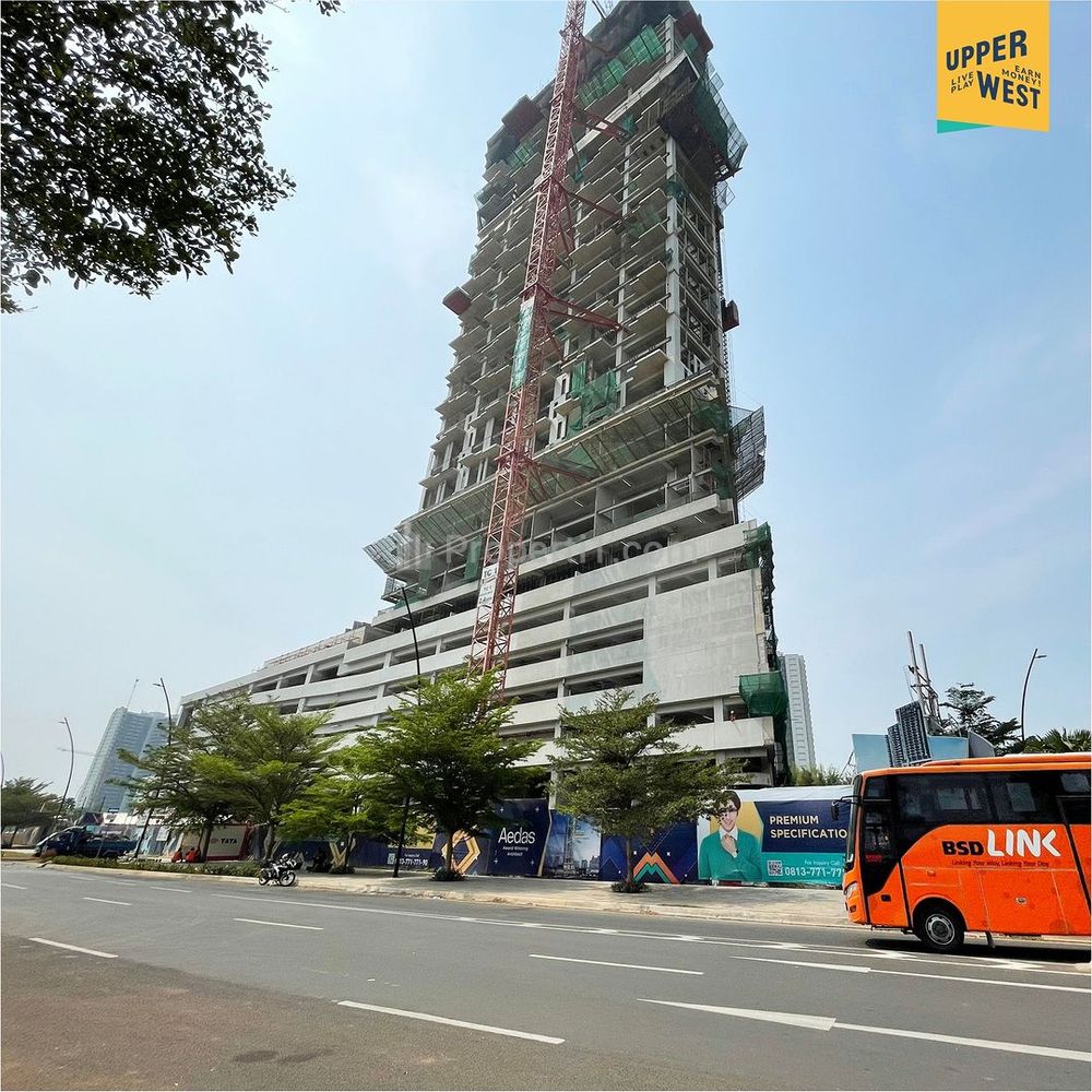 Dijual Apartemen Upper West BSD Soho Premium Investasi Kekinian di BSD City - 2 BR Semi Furnished
