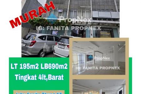Jual Ruko Gandeng Jalan Kemanggisan Raya Jakarta Barat MURAH! - Dekat Kampus BINUS Kemanggisan
