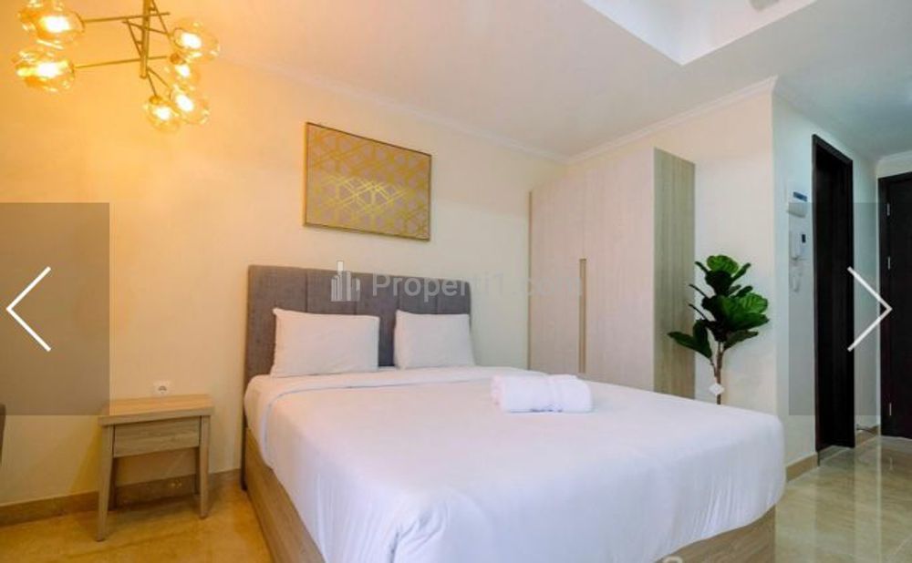For Rent Apartment Menteng Park Jakarta Pusat Studio 1KM - Full Furnished