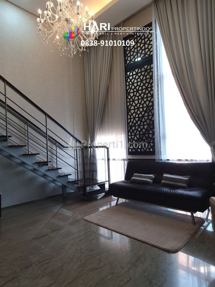 DIJUAL MURAH Apartemen Bellagio Mansion Mega Kuningan 2BR Fully Furnished - Tipe Loft Langsung ke Kolam Renang Dekat ke One Satrio LRT MRT Busway