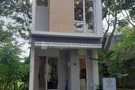 Dijual Rumah Fresco Parade @Amarillo Murah 2 Lantai di Gading Serpong Tangerang