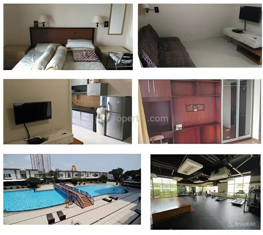 Sewa/Jual Apartemen Cosmo Mansion (Jakarta Residence) Thamrin City Jakpus - 1 Bedroom Fully Furnished, Dekat Pasar Tanah Abang, dan Grand Indonesia