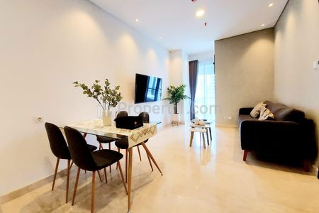 Disewakan Apartment Brand New Furnished at Sudirman Suites Tipe 2+1BR – Great Location in Central Jakarta