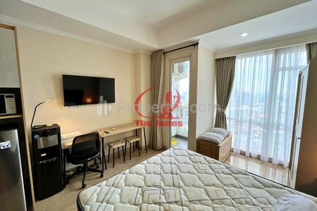 Sewa Apartemen Menteng Park Cikini Tower Diamond - Studio Full Furnished, Dekat TIM, RSCM, Bunda Hospital, dan Kampus UI Salemba