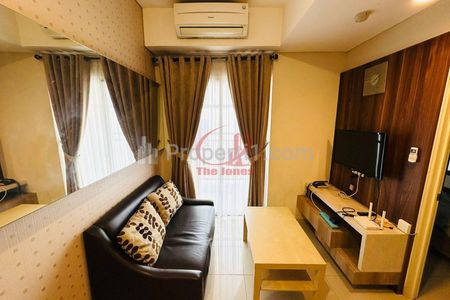 For Rent Apartment Cosmo Terrace Thamrin City 1 Bedroom Fully Furnished, Near Tanah Abang Market, Grand Indonesia, and Plaza Indonesia