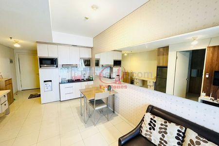 For Rent Apartment Cosmo Terrace Thamrin City 1 Bedroom Fully Furnished, Near Tanah Abang Market, Grand Indonesia, and Plaza Indonesia