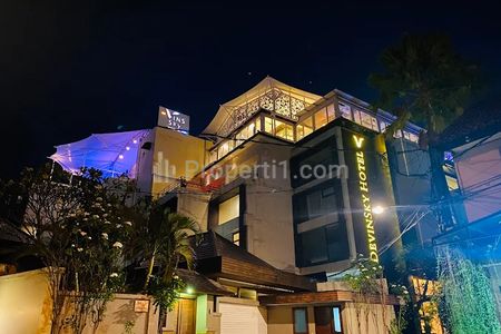 Dijual Hotel 4 Lantai Aktif di Seminyak, Bali