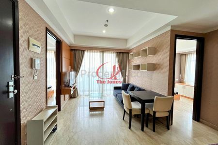For Rent Apartemen Menteng Park Cikini Tower Diamond (Private) - 2 Bedrooms Luas 72 m2 Fully Furnished & Good Unit