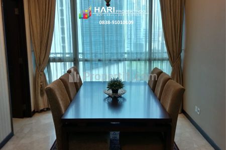 FOR RENT Apartment Bellagio Residence Mega Kuningan 3+1 BR - Furnished Close to LRT MRT Busway