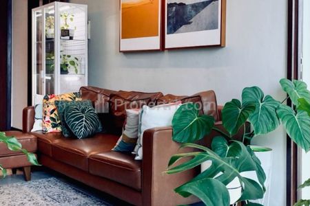 FOR RENT Apartment Bellagio Residence Mega Kuningan 2BR + Working Space - Renovated Furnished Close to LRT MRT Busway