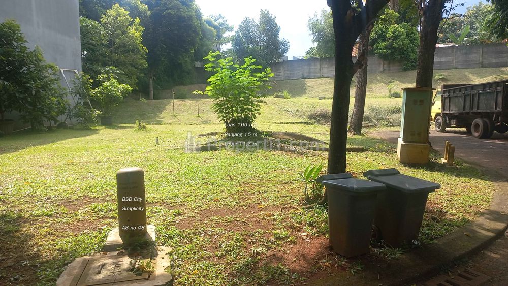 Dijual Kavling Perumahan, BSD City Serpong Cluster Simplicity, Tangerang Selatan
