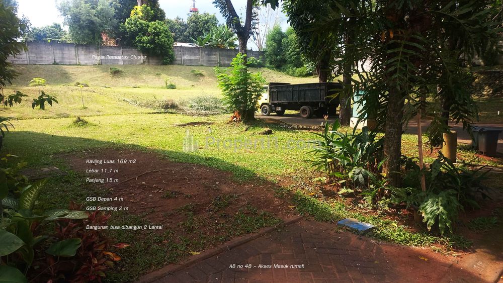 Dijual Kavling Perumahan, BSD City Serpong Cluster Simplicity, Tangerang Selatan