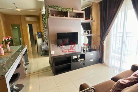 Disewakan Apartemen Cosmo Terrace Thamrin City 2 Kamar Tidur Fully Furnished, Dekat Pasar Tanah Abang, Grand Indonesia, dan Plaza Indonesia