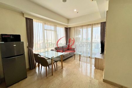 For Rent Apartemen Menteng Park Tower Emerald (Private Lift) - 2 Bedrooms Full Furnished, Dekat TIM, RSCM, Bunda Hospital, dan Kampus UI Salemba
