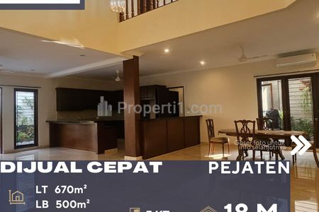 Dijual Rumah Dalam Komplek 2 Lantai Full Furnish di Pejaten Jakarta Selatan