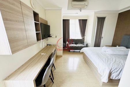 For Rent Apartemen Menteng Park Tower Sapphire Type 1 Bedroom Full Furnished, Dekat TIM, RSCM, Bunda Hospital, dan Kampus UI Salemba