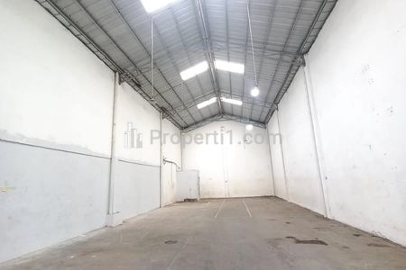 Disewakan Gudang 1 Lantai di Tanjungpura Raya, Pegadungan, Kalideres, Jakarta Barat
