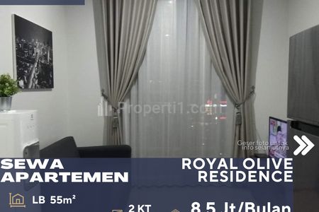Disewakan Apartemen Royal Olive Residence 2BR Full Furnish di Pejaten Barat Jakarta Selatan