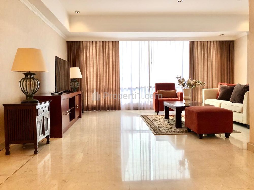 Disewakan dan Dijual Apartment Modern Classic di Sudirman Mansion Tipe 3+1 BR Full Furnished - Strategic Location in South Jakarta
