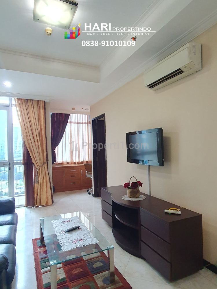 FOR RENT Apartment Bellagio Residence Mega Kuningan 2+1 BR - Renovated Furnished Close to LRT MRT Busway