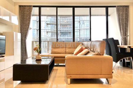 Disewakan Apartment Glamour Luxury di District 8 Strategic Location In South Jakarta - 2+1 BR Fully Furnished
