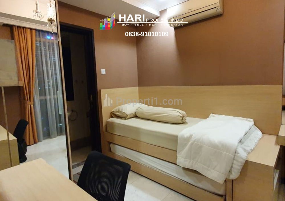 FOR RENT Apartment Bellagio Residence Mega Kuningan 2BR - Renovated Furnished Close to LRT MRT Busway
