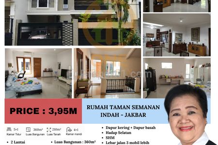 Dijual Cepat!! Rumah di Taman Semanan Indah - Cengkareng, Jakarta Barat