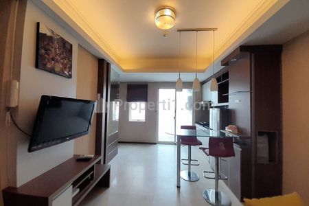 Disewakan Apartemen Royal Mediterania Garden Residence Tipe 2+1BR Furnished Luas 53,5m2