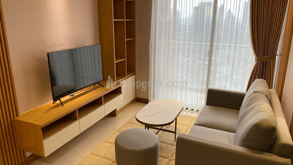 Sewa Apartemen Sudirman Hill Residences Tipe 1 Bedroom Full Furnished, Dekat Rumah Sakit Mintohardjo dan Bendungan Hilir