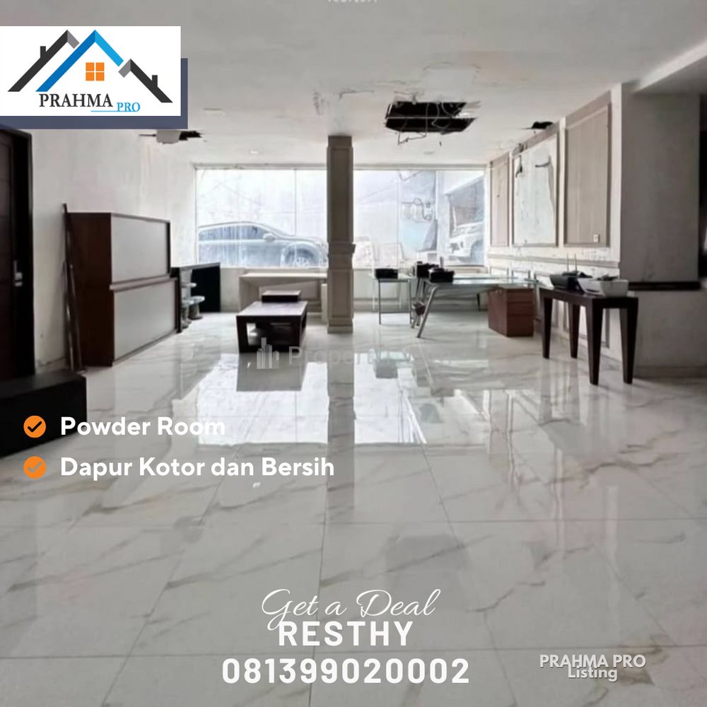 Dijual Rumah Kantor Harga Mendekati NJOP Lokasi Strategis Cocok untuk Kantor dan Kost/Hunian Eksklusif di Kemang Jakarta Selatan