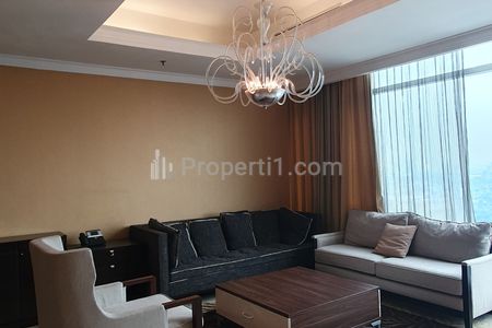 FOR RENT Apartment Kempinski Grand Indonesia Thamrin Sudirman 2+1 BR - Private Lift Lux Furnished Close to MRT Busway