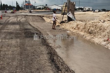 Dijual Tanah 2392 m2 Nol Jalan Gresik - Lamongan Dekat Ring Road