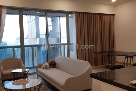 For Rent Apartment Anandamaya Residence Sudirman Menara Astra 2BR - Lux Furnished Close to MRT Busway