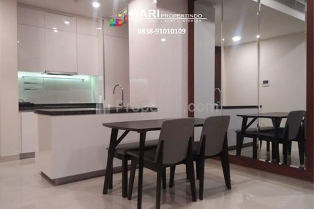 FOR RENT Apartment Anandamaya Residence Sudirman Menara Astra 2BR - Lux Furnished Close to MRT Busway