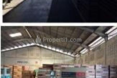 Jual Murah Gudang SHM Luas 2,2 Hektar Bangunan 1,1 Hektar di Raya Serang, Kragilan, Banten