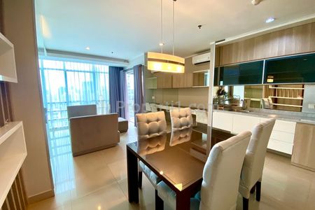 Disewakan Apartemen Sahid Sudirman Location in Jakarta Pusat – 2BR Modern Fully Furnished